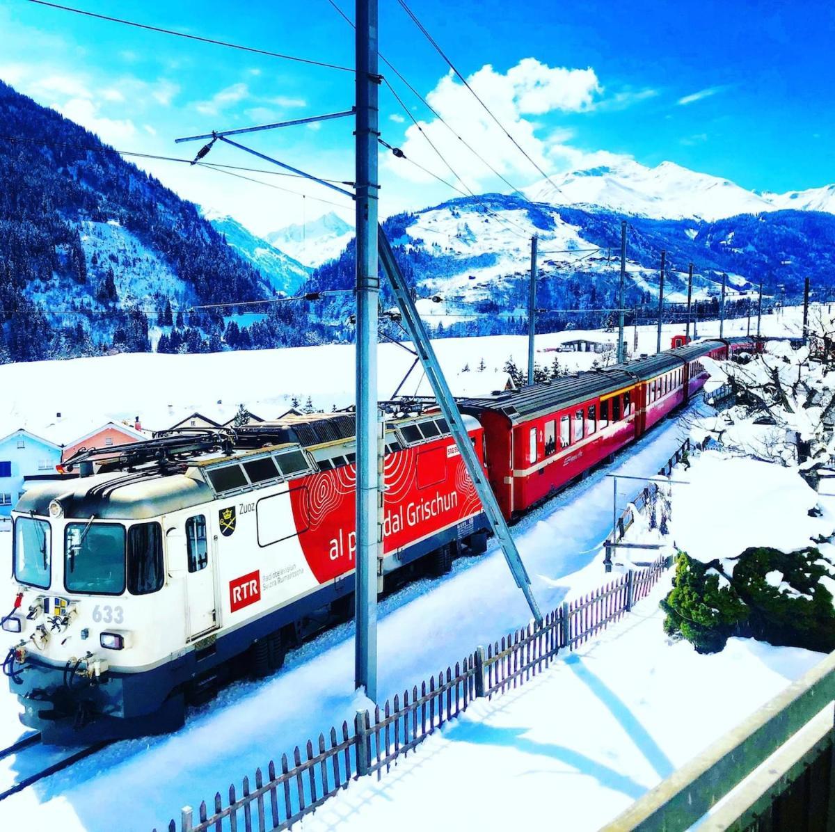 Alpine Retreat & Sauna Disentis Buitenkant foto